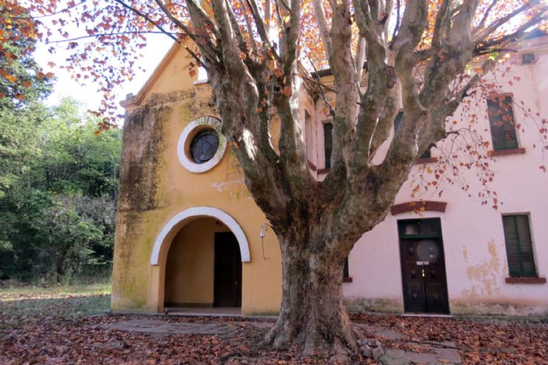 Capilla histórica de la sede de Punto de Encuentro en Ascochinga